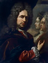 Auto-retrato por Jan Frans Van Douven